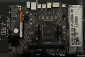 MSI A520M-A PRO AMD A520 Micro ATX DDR4 AM4 1 x PCI-E x16 Slots Motherboard