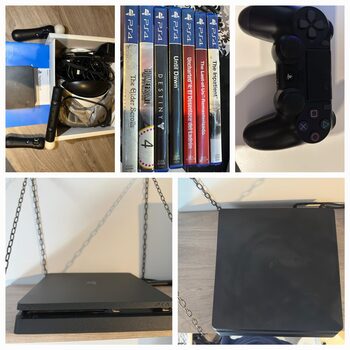 Playstation 4 slim + Playstation vr+ 7 juegos+ mando ps4