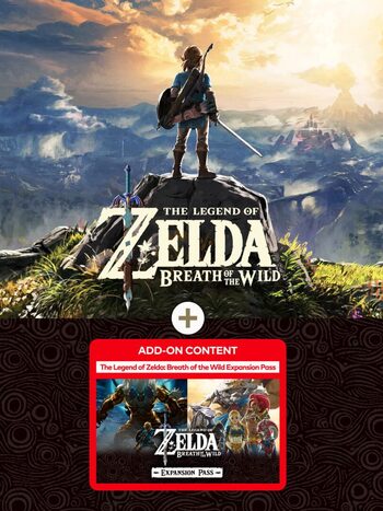 The Legend of Zelda: Breath of the Wild and The Legend of Zelda: Breath of the Wild Expansion Pass Bundle Nintendo Switch