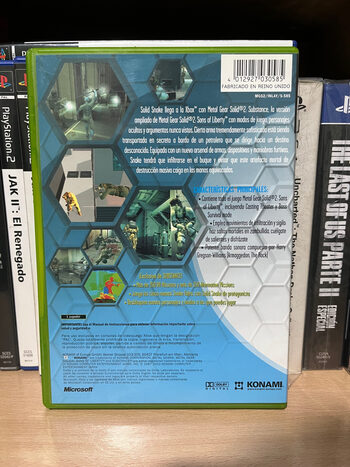 Metal Gear Solid 2: Substance Xbox