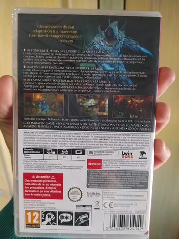 Gloomhaven Nintendo Switch