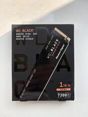 WD_BLACK SN850X NVMe SSD 1TB Internal SSD (Gaming Memory, PCIe Gen4 Technology, Read 7300MB/s, Write 6300MB/s) Black