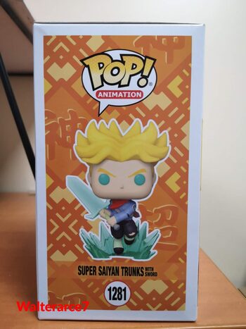 Funko Pop Dragon Ball 1281 Super Saiyan Trucks with Sword 13e for sale