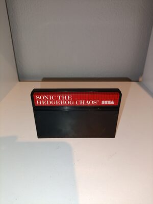 Sonic the Hedgehog Chaos SEGA Master System