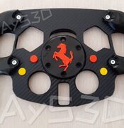 MOD F1 Formula 1 FERRARI para Volante Logitech G29 y G923 de PS PlayStation y PC