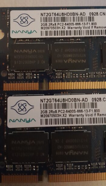 Nanya ddr3 4gb (2 x 2gb) Laptop ram
