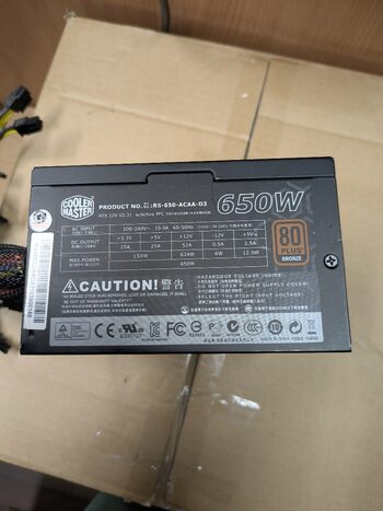 Cooler Master RS ATX 650 W 80+ Bronze PSU