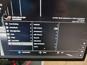 ASUS ROG PG279Q - 27" QHD 165Hz IPS G-Sync