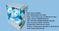 Buy Naujas žaidimų kompiuteris - Ryzen 5 5600x, 16 GB RAM, 1 TB NVME SSD su RTX 4060