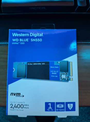 WD Blue SN550 1TB NVMe SSD