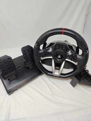 Hori RWA steering wheel, vairas su pedalais. PS5, PS4, PC.