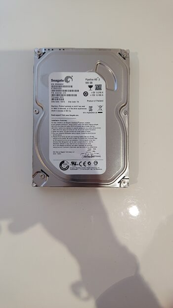 Get Seagate Pipeline HD 500 GB HDD Storage