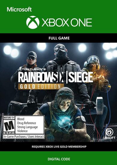 E-shop Tom Clancy's Rainbow Six: Siege (Gold Edition) Xbox Live Key MEXICO