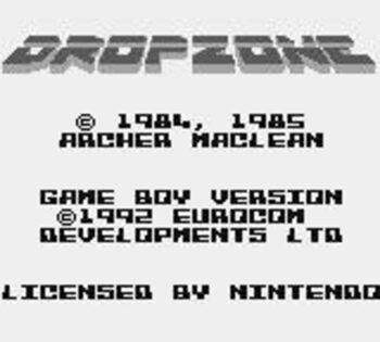 Get Dropzone (1984) PlayStation