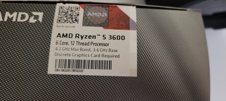 AMD Ryzen 5 3600 3.6-4.2 GHz AM4 6-Core CPU