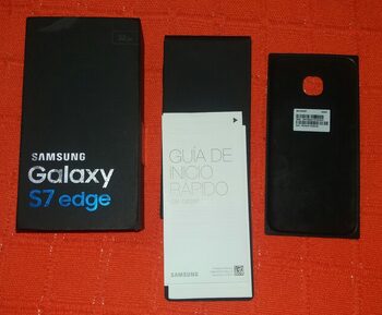 Caja + Manual Samsung S7 Edge 32Gb (Negro) - 2€