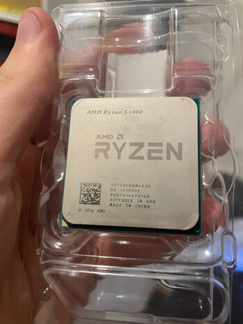 AMD Ryzen 5 1400 3.2-3.4 GHz AM4 Quad-Core CPU