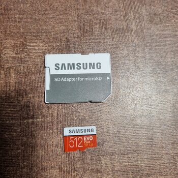 Samsung evo plus micro SD Kortelė 512GB