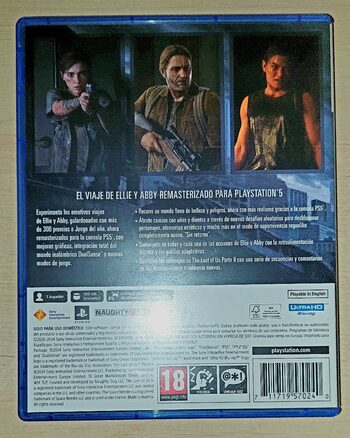 The Last of Us Part II: Remastered PlayStation 5