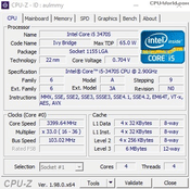 Intel Core i5-3470S 2.9 GHz LGA1155 Quad-Core CPU