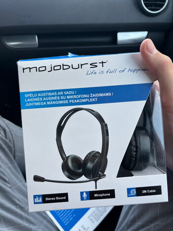 VISIŠKAI NAUJAS “MOJOBURST Wired gaming headset”