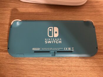 Nintendo Switch Lite, Turquoise, 32GB su žaidimu ir dėklu