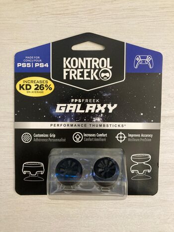 Kontrol Freek Galaxy negro PS4 y PS5