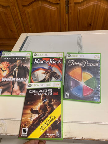 xbox 360 nueva con juegos lo unico es q no funciona el lector de disco