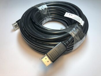 Redeem Assmann AK-340100-150-S HDMI DisplayPort cable 15m. Laidas Full HD 1080p