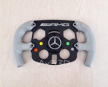 Get MOD F1 Formula 1 MERCEDES y AMG para Volante Logitech G29 y G923 PS PlayStation 