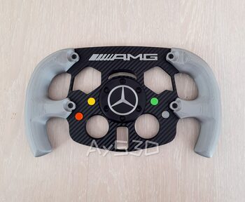 MOD F1 Formula 1 MERCEDES y AMG para Volante Logitech G29 y G923 PS PlayStation 