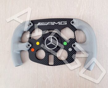 MOD F1 Formula 1 MERCEDES y AMG para Volante Logitech G29 y G923 PS PlayStation 