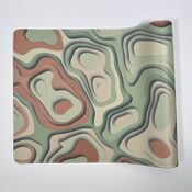 Extended Gaming Mousepad 90x40 cm - Abstract Green and Brown Gradient