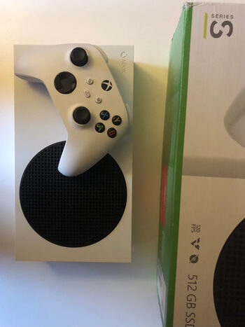 Xbox Series S White 512GB Con mando y cable