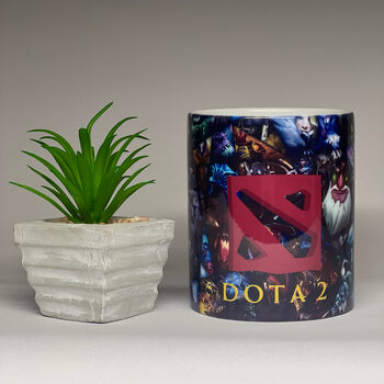 Aksesuaras GameZone DOTA 2 puodelis 330ML