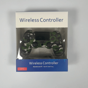 Playstation 4 PS4 V2 Wireless Controller - Green Camouflage