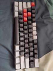 White and black keyboard 60%