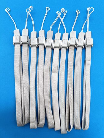 10 VNT Originalios Nintendo Wii Riešo Virvutės / Dirželiai