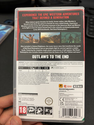 Red Dead Redemption Nintendo Switch