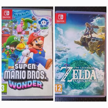 Pack Mario Wonder y Tloz: Tears of the Kingdom