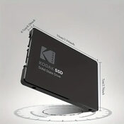 Get SSD Kodak X120 PRO 512GB (2.5", SATA III)
