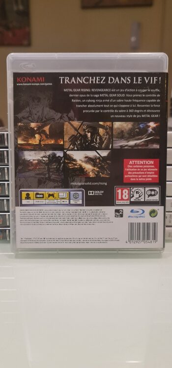 METAL GEAR RISING: REVENGEANCE PlayStation 3
