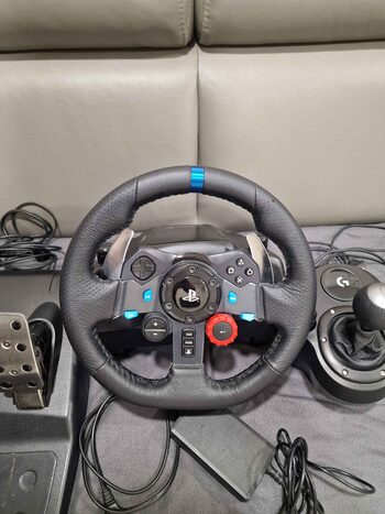 Logitech G29 vairas su pedalais ir shifteriu