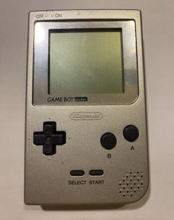 Consola game boy pocket plata