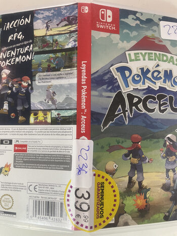 Pokémon Legends Arceus Nintendo Switch for sale