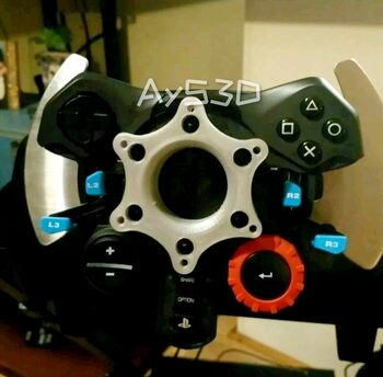 MOD ACOPLE ADAPTADOR 2cm de altura xa Volante Logitech G29 G923 G920 G27 Ps xbox