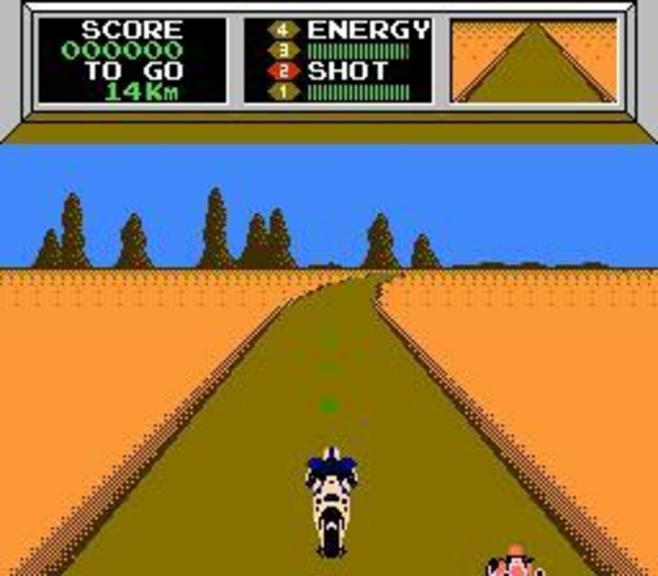 Mach Rider (1985) NES