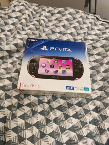 PS Vita Slim, Pink/Black, 8gb+64gb SD2VITA