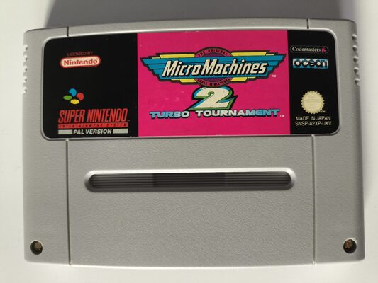 Micro Machines 2: Turbo Tournament SNES