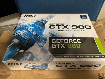 MSI GeForce GTX 980 4 GB 1126-1216 Mhz PCIe x16 GPU